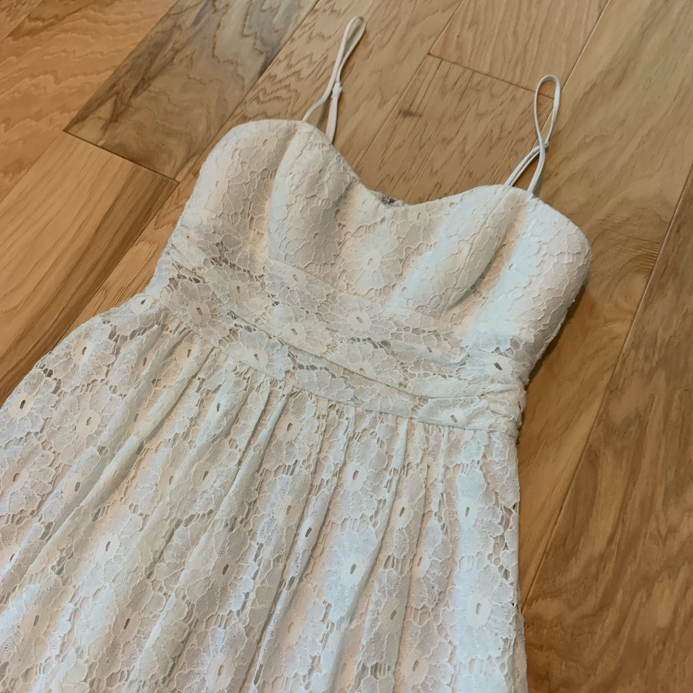 White Lace Dress
